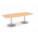 WUTEH stół konferencyjny SK-43, nogi T-2 (220x100 cm) 