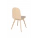 Grospol krzesło MALMO WOOD 4HW Square / Round