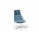 PROFIM fotel tapicerowany Chic Lounge A10V3