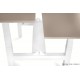 UNIQUE MEBLE biurko elektryczne Fighter Single Desk biały stelaż (140x70 cm)