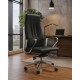 UNIQUE MEBLE fotel gabinetowy Tweed skóra naturalna