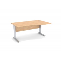 Biurko KOMO 100x160 z wcięciem L
