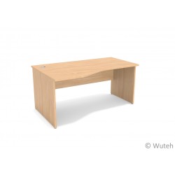 Biurko VEGA 100x160 z wcięciem P